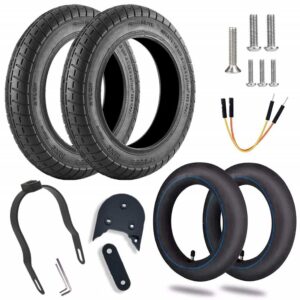 KIT WANDA BLACK PNEUS DE 10" POLEGADAS XIAOMI M365/M365 PRO