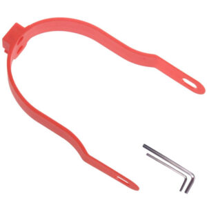 (VERMELHO) SUPORTE GUARDA-LAMAS 10" POLEGADAS XIAOMI M365/PRO/ESSENTIAL