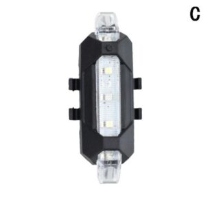 (BRANCO) PISCA LUZ LED SCOOTER BICICLETA