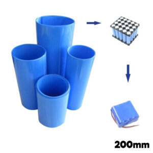 (200MM X 1M) PVC TERMORETRACTIL AZUL PARA BATERIA
