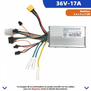 (36V-17A)CONTROLADORA JP TROTINETE ELÉCTRICA