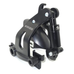 (PRETO) MONORIM MR1 V2 (VERSIÓN V2) – SUSPENSÃO TRASEIRA XIAOMI M365 / S1 / ESSENTIAL / PRO / PRO2