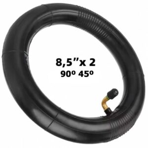 CÂMARA DE AR 8,5" VÁLVULA CURVA 90º 45º