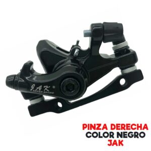 (PRETO)PINÇA JAK LADO DIREITO COLOR PRETO COMPATÍVEL COM TROTINETE ELÉCTRICA