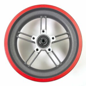 LLANTA BORDE VERMELHO COMPATÍVEL COM XIAOMI SCOOTER PRO/PRO2/MI 3