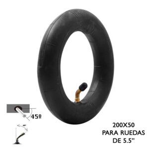 CÂMARA DE AR 200X50 PARA RODAS DE 5.5"