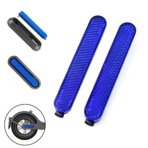 REFLECTANTE AZUL 2PCS PARA TROTINETE ELÉCTRICA XIAOMI PRO2 1S, CINTA DE ADVERTENCIA PARA COBERTURA REFLECTANTE