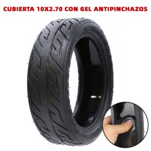 Cobertura 10x2.70-6.5 CHAOYANG com gel antipinchazos para Trotinete eléctrica