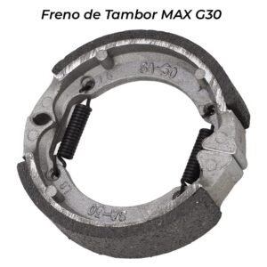 Zapata de Travão de Tambor Dianteiro Compatível com Trotinete eléctrica MAX G30