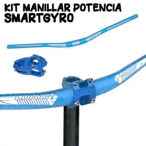 Kit Potência guiador de Bici para Smartgyro Azul
