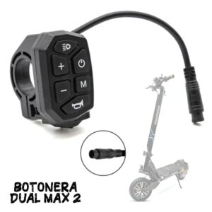 Botoneira de luzes compatível para smartGyro Crossover Dual MAX 2