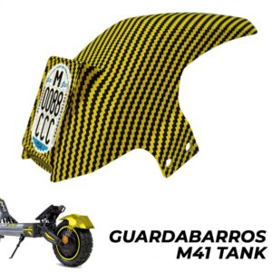 Guarda-lamas Traseiro Ecoxtrem Tank M41 amarelo
