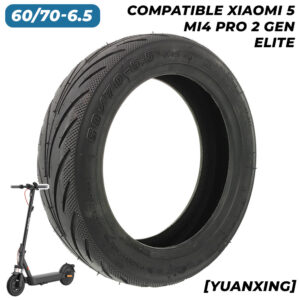 Cobertura Tubeless 60/70-6.5 compatível Xiaomi 5 - Mi4 pro 2 gen - Elite