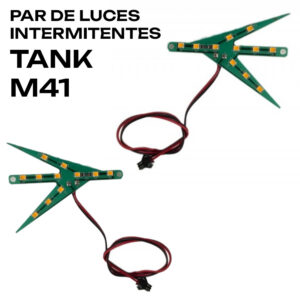 PAR DE LUZES PISCAS M41 TANK ECOXTREM