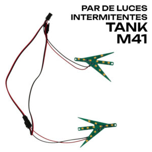 PAR DE LUZES PISCAS M41 TANK ECOXTREM