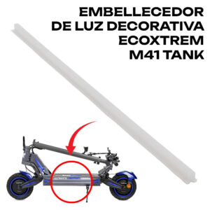 Embelezador de luz decorativa Ecoxtrem M41 Tank