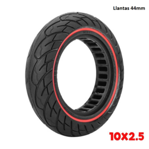 PNEU MACIÇO 10"X2.5 (60/70-6.5) LLANTAS DE 44MM ULTRA LEVE V3 (NEDONG)