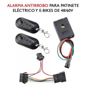 ALARME ANTIRROBO PARA TROTINETE ELÉCTRICA E E-BIKES DE 48/60V