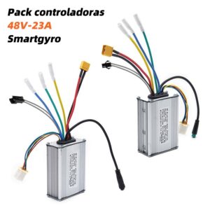 Pack controldoras Dual Motor 48V-23A Compatível com Smartgyro Crossover DUAL / DUAL PRO