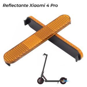 Par de Reflectantes Embelezador Tapa Traseira Compatível com Xiaomi 4 PRO