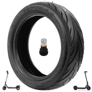 Pneus de substituição para Smartgyro K2 e Ninebot Max G30, pneus de borracha 60/70-6.5, pneus sin câmara Tubeless