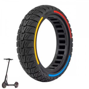 Pneu 9.5x2-6.1 sólido maciço compatível com Xiaomi M365 PRO PRO2 1S Trotinete eléctrica
