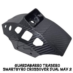 Guarda-lamas traseiro efecto carbono para smartGyro Crossover Dual MAX 2