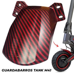 Guarda-lamas Dianteiro Ecoxtrem Tank M41 vermelho