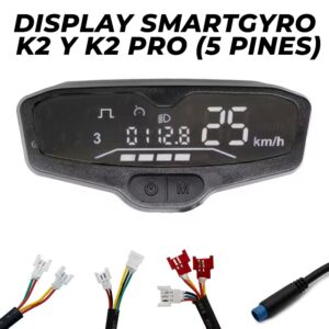 Display Smartgyro K2 PRO 5 pines + Caixa