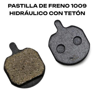 Pastilha de travão 1009 hidráulico com tetón